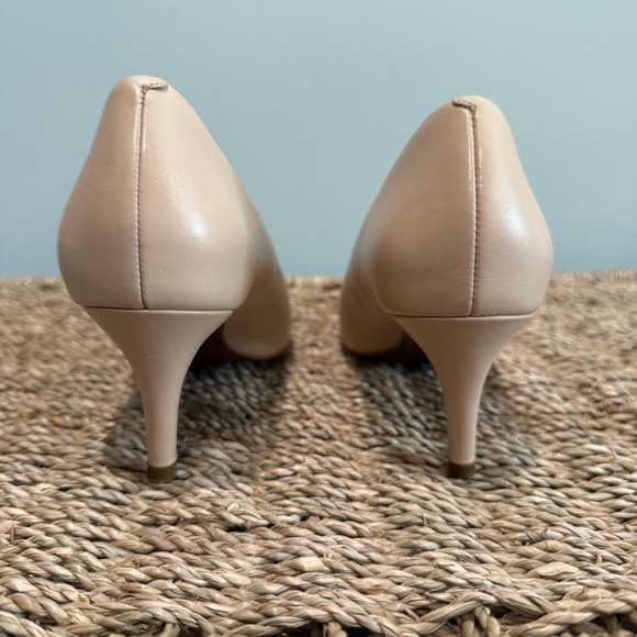 Cole Haan Leather Harlow Pump in Nude - Picture 4 of 10